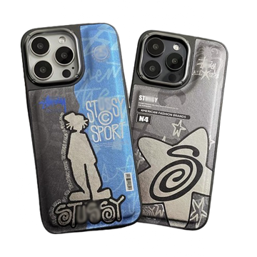 Graphic Blue iPhone Case