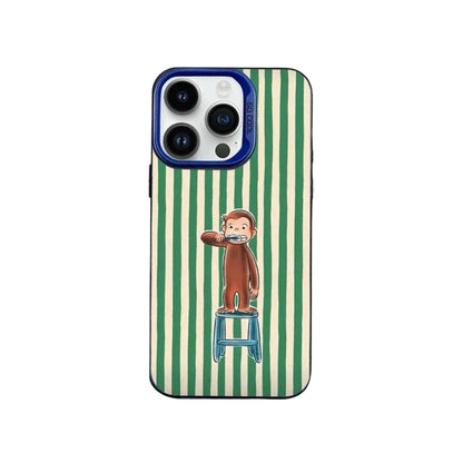 Monkey Chair Green Striped