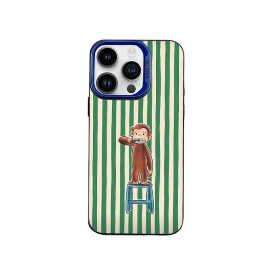 Monkey Chair Green Striped